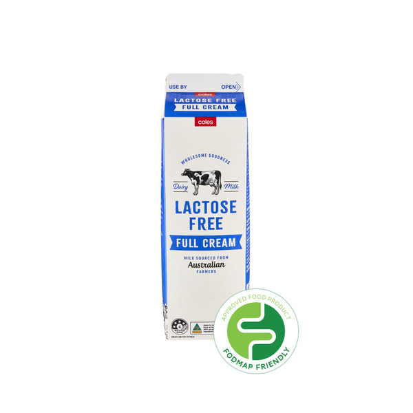 liddells lactose free skim milk coles