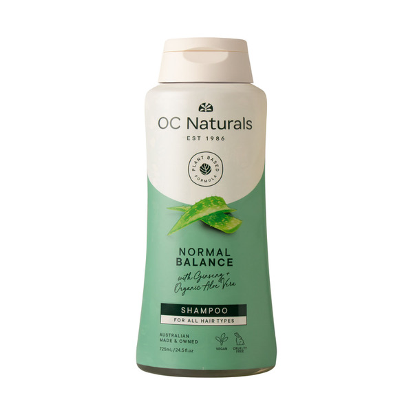 OC Naturals Normal Balance Shampoo 725mL