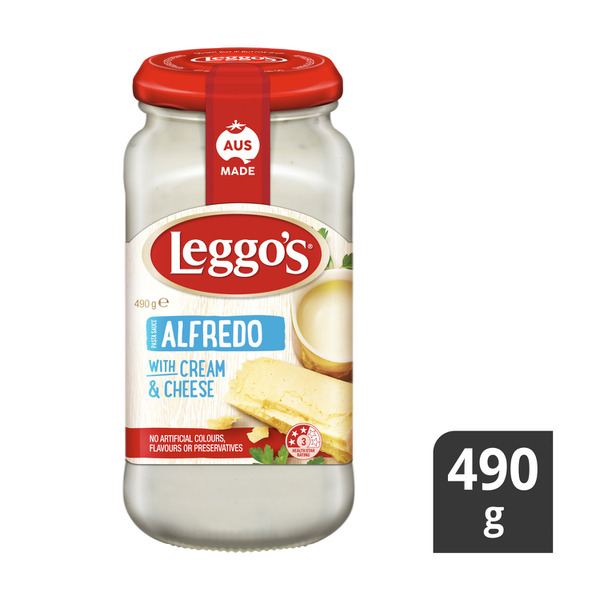 Buy Leggo's Alfredo Pasta Sauce 490g | Coles