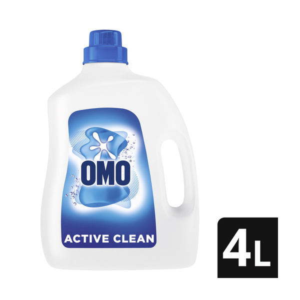 OMO Active Clean Laundry Liquid Detergent 80 Washes