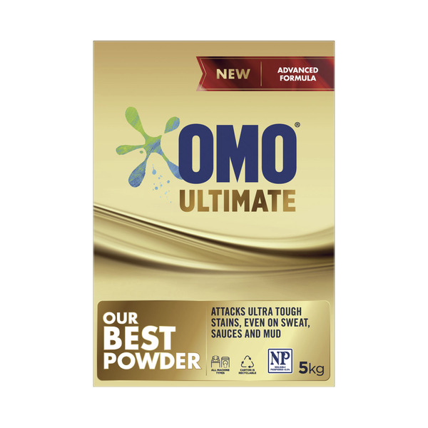 OMO Ultimate Laundry Detergent Washing Powder 100 Washes
