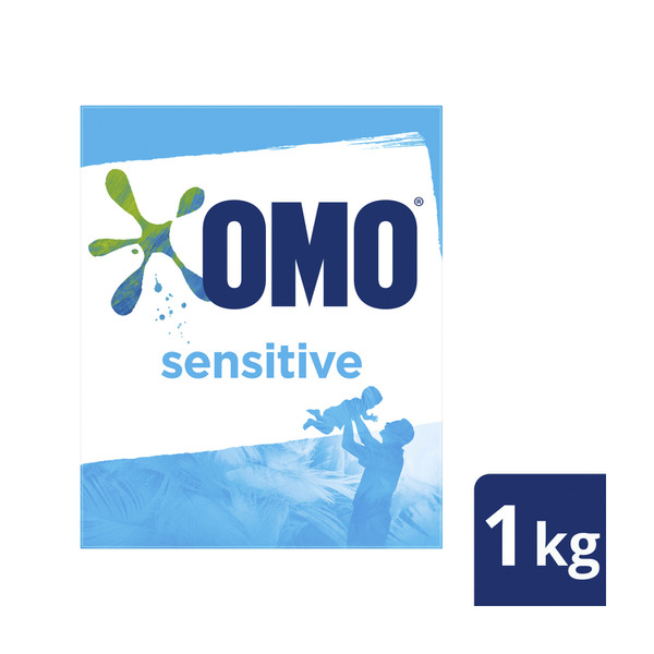OMO Laundry Powder Sensitive Front & Top
