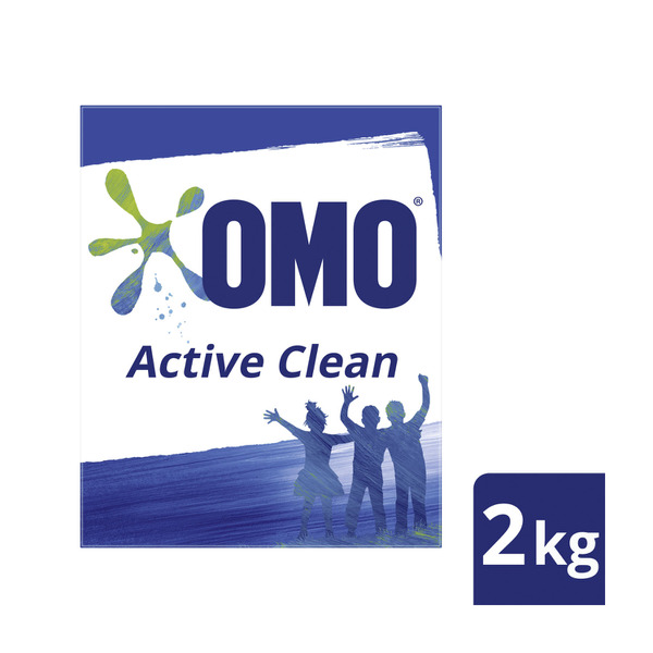 OMO Active Clean Laundry Detergent Washing Powder 40 Washes