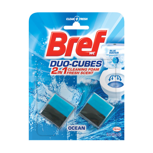 Bref Duo Cubes In Cistern Block Toilet Cleaner 2 In 1 Formular