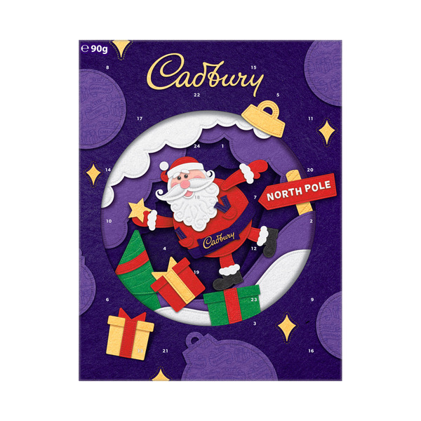 Cadbury Dairy Milk Chocolate Christmas Advent Calendar