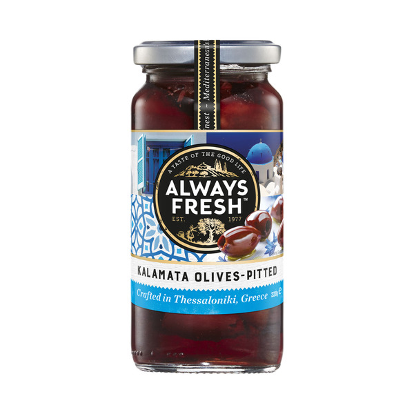 Calories in Always Fresh Kalamata Olives Pitted 