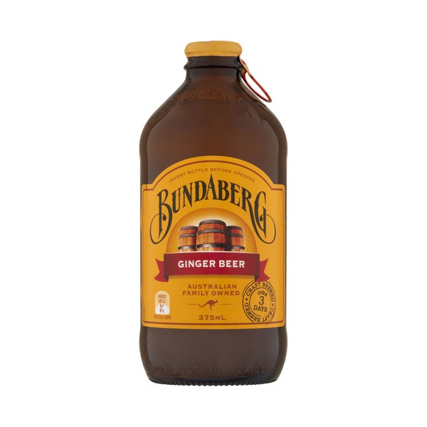 Calories in Bundaberg Brewed Drink Ginger Beer Bottle