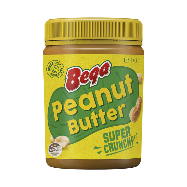 Bega Peanut Butter Super Crunchy