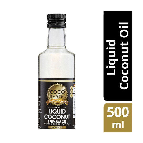 Coco Earth Liquid Coconut Premium Oil