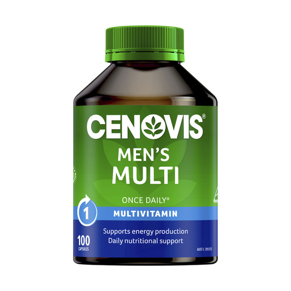Cenovis Men's Multivitamin Capsules Multi For Energy