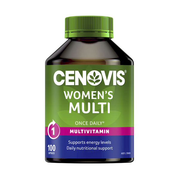 Buy Cenovis Women's Multivitamin Capsules Multi For Energy 100 pack | Coles