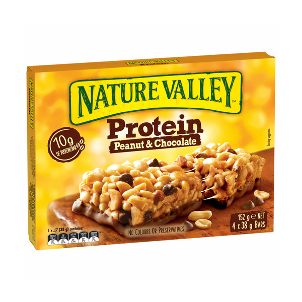 Calories in Nature Valley Peanut & Chocolate Protein Bar