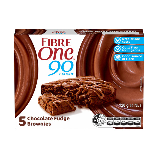 Fibre One Chocolate Fudge Brownies 5 pack