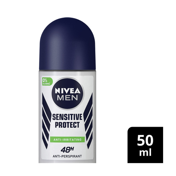 Nivea Men Sensitive Protect Antiperspirant Roll On Deodorant