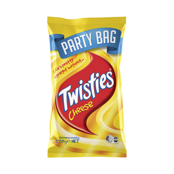 Twisties Cheese Party Size Bag Sharepack