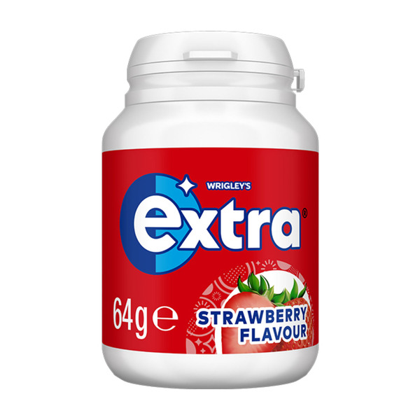 Buy Extra Strawberry Sugar Free Chewing Gum 64g | Coles