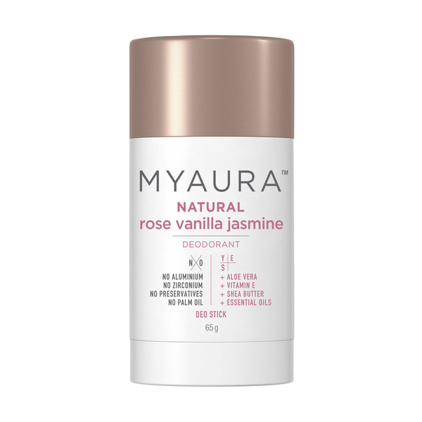 Myaura Rose Vanilla & Jasmine Organics Deodorant | 65g