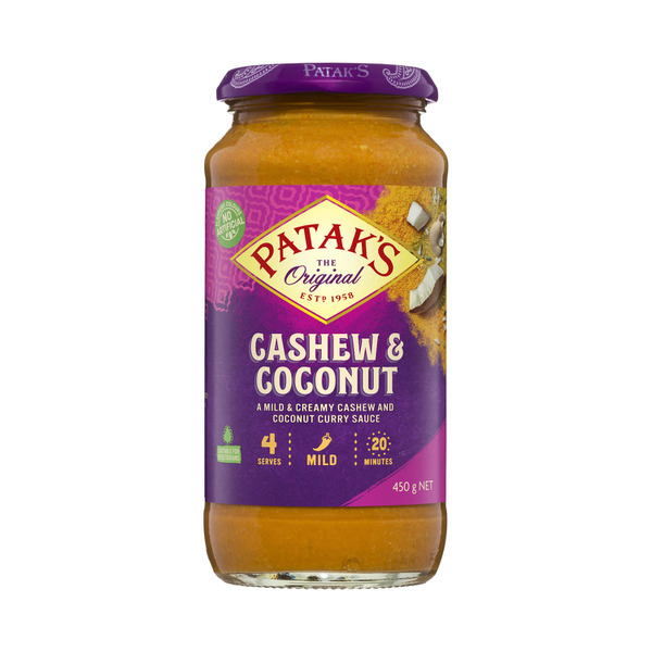 Patak's Cashew & Coconut Simmer Sauce Mild