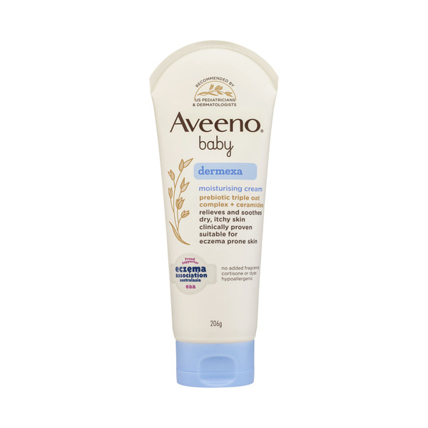 Aveeno Baby Dermexa Fragrance Free Eczema Prone Sensitive Moisturising Cream