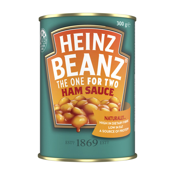 Heinz Canned Baked Beans Ham Sauce