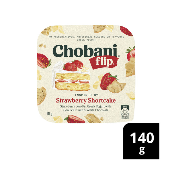 Chobani Flip Strawberry Shortcake Yoghurt