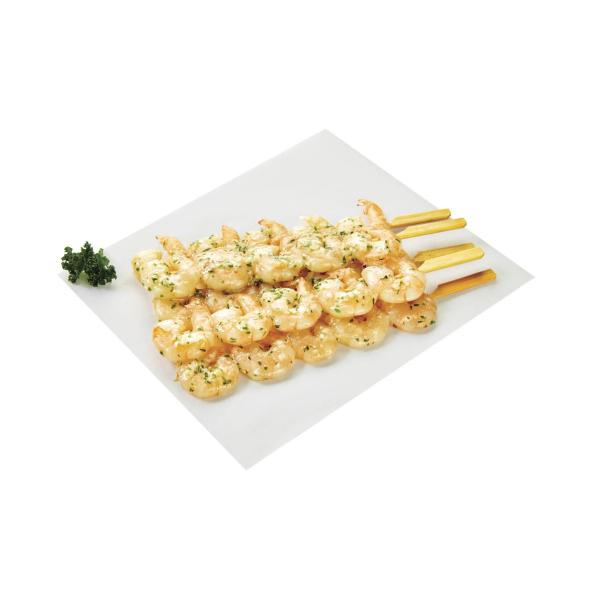 Thawed Prawn Skewers Garlic