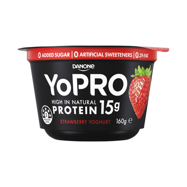 Danone YoPro Strawberry Yoghurt