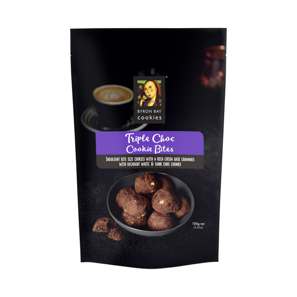 Byron Bay Cookie Triple Choc Bites Pouch