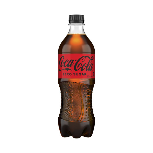Coca-Cola No Sugar Soft Drink Bottle | 600mL