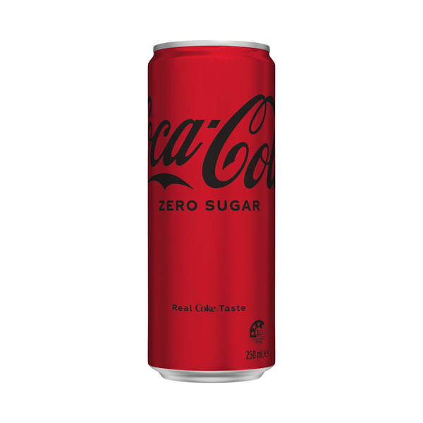 Coca-Cola No Sugar Soft Drink Can | 250mL