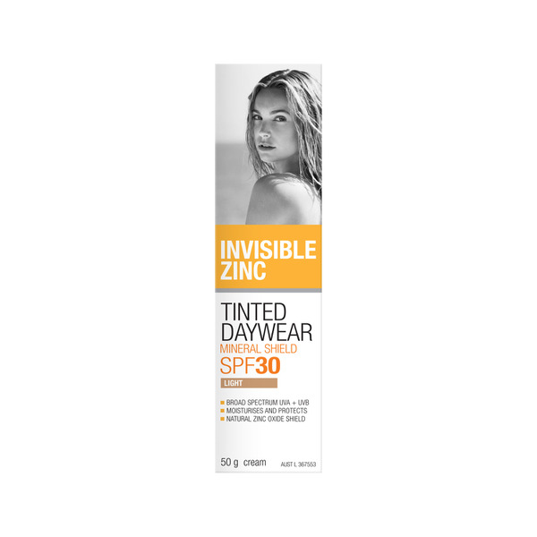 Invisible Zinc Tinted Daywear SPF 30 Light