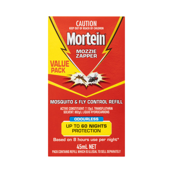 Mortein Peaceful nights Mosquito & Fly Plug Refill Pack