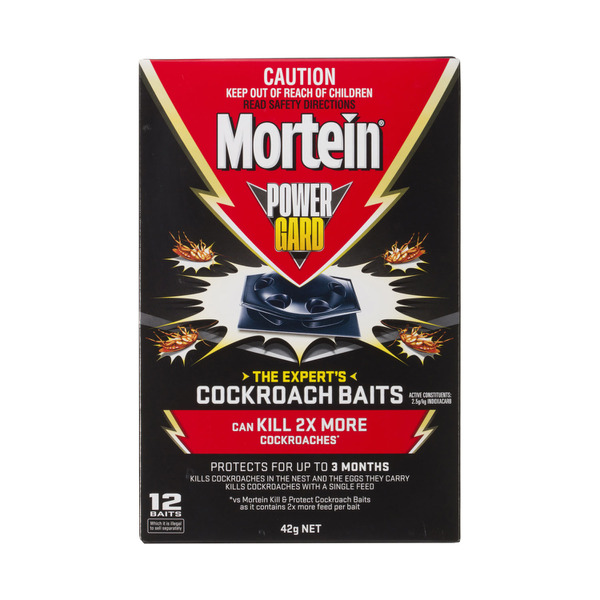 Mortein Power Gard Cockroach Baits | 12 pack