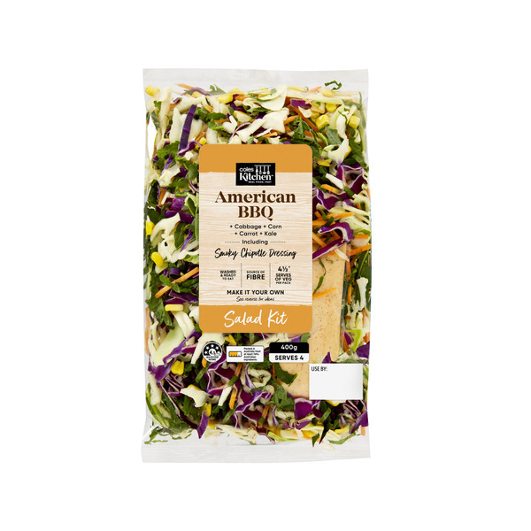 Calories In Coles Special Burger Slaw Kit Calcount