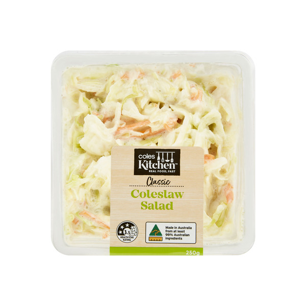 Calories in Coles Kitchen Coleslaw Salad