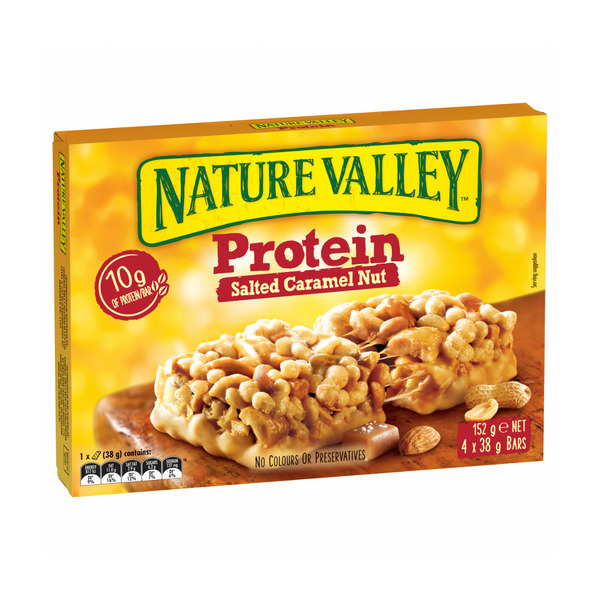 Calories in Nature Valley Salted Caramel Protein Bar
