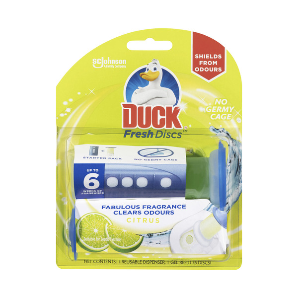 Buy Duck Toilet Fresh Disc Bleach Citrus 36mL