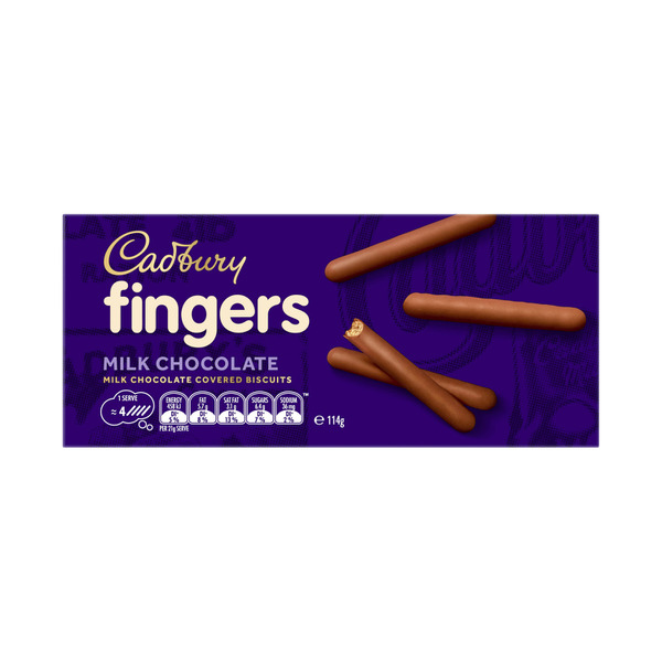 Cadbury Fingers Milk Chocolate Biscuits