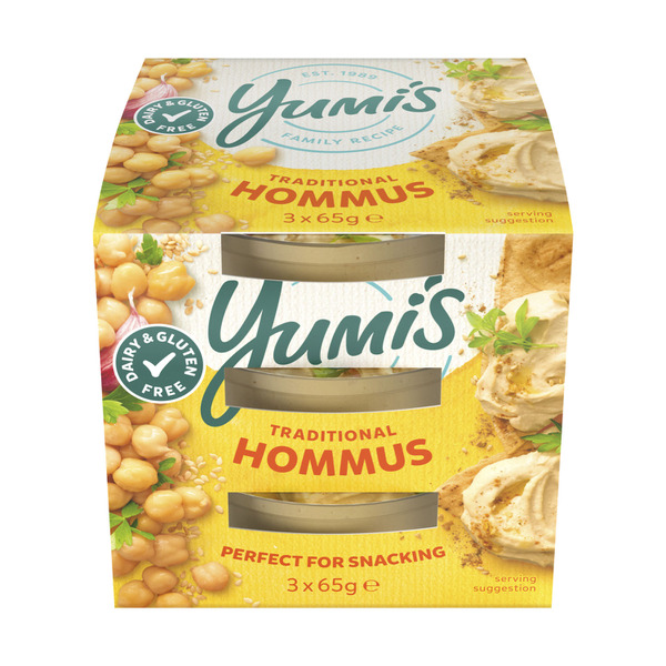 Mini Middle Eastern Hommus 3x65g