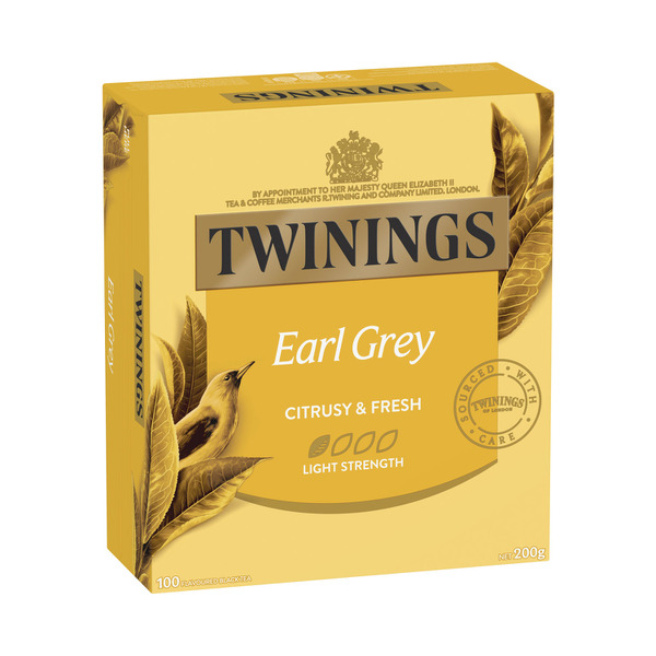 Twinings Earl Grey Tea Bags 100 pack