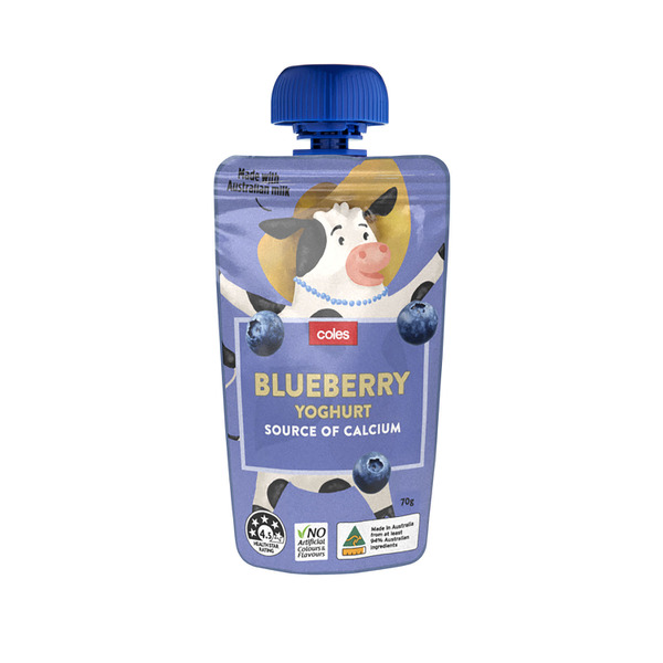 Squeezie Blueberry Yoghurt Pouch