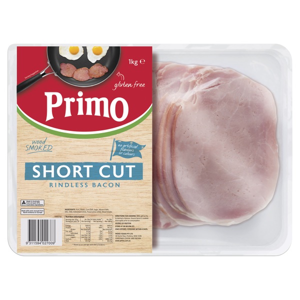 Primo Short Cut Bacon