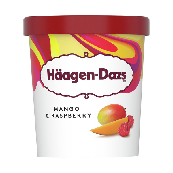 Haagen-Dazs Mango & Raspberry Ice Cream Tub