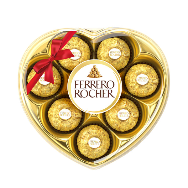 Ferrero Rocher Heart Chocolate Gift Box 8 Pieces