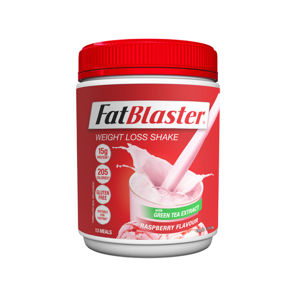 Calories in Naturopathica  Fat Blaster 30% Less Sugar Raspberry Ripple Shake