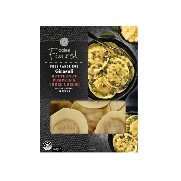 Buy Coles Finest Filled Pasta Pumpkin 350g | Coles