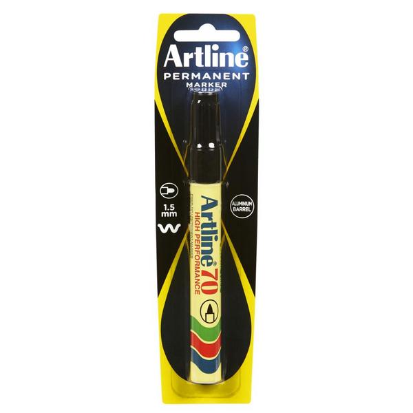 Artline Permanent Black Marker 1 each