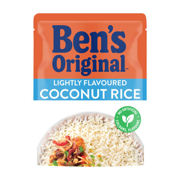 Ben's Original Light Flavour Coconut Basmati Rice Pouch