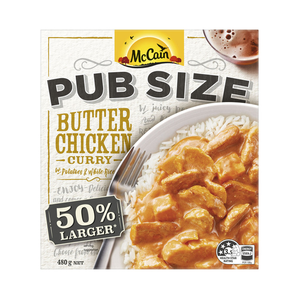 McCain Pub Size Butter Chicken