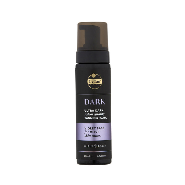 Le Tan Uber Dark Tanning Foam Violet Base